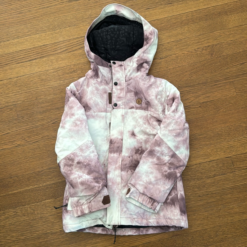 Volcom Girls Pink Snow Jacket